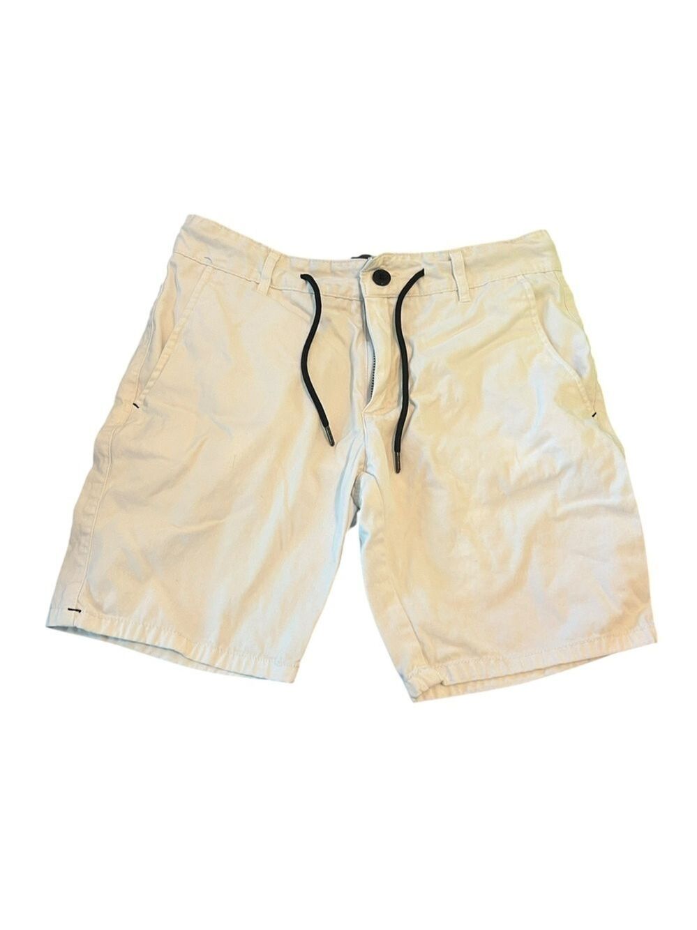 C&A White Chino Shorts Large Cotton